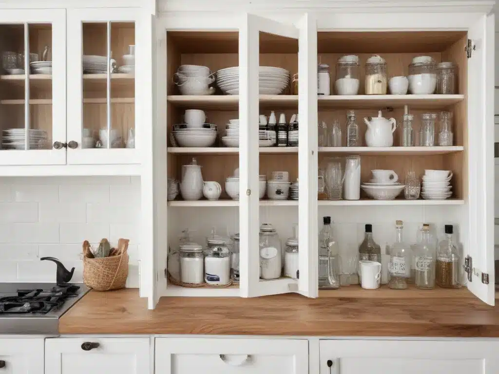 Give your Kitchen Cupboards a Deep Clean with White Vinegar