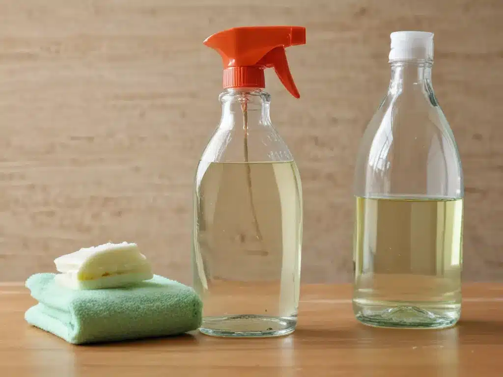 Go Natural! Homemade Cleaners From What You Already Have