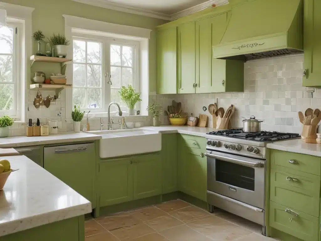 Green Clean Your Kitchen from Top to Bottom