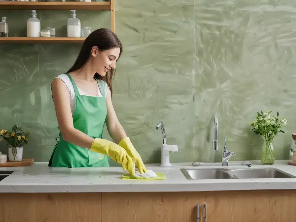 Green Your Daily Cleaning Habits