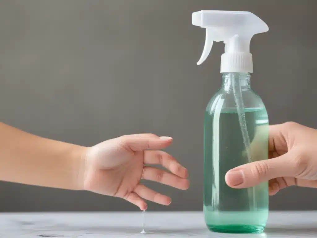 Homemade Disinfectant Sprays To Kill Germs Not People