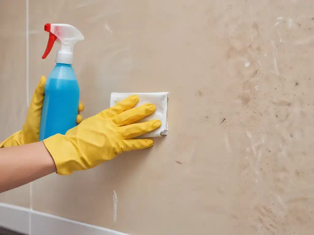 How to Clean Grease and Grime from Kitchen Walls