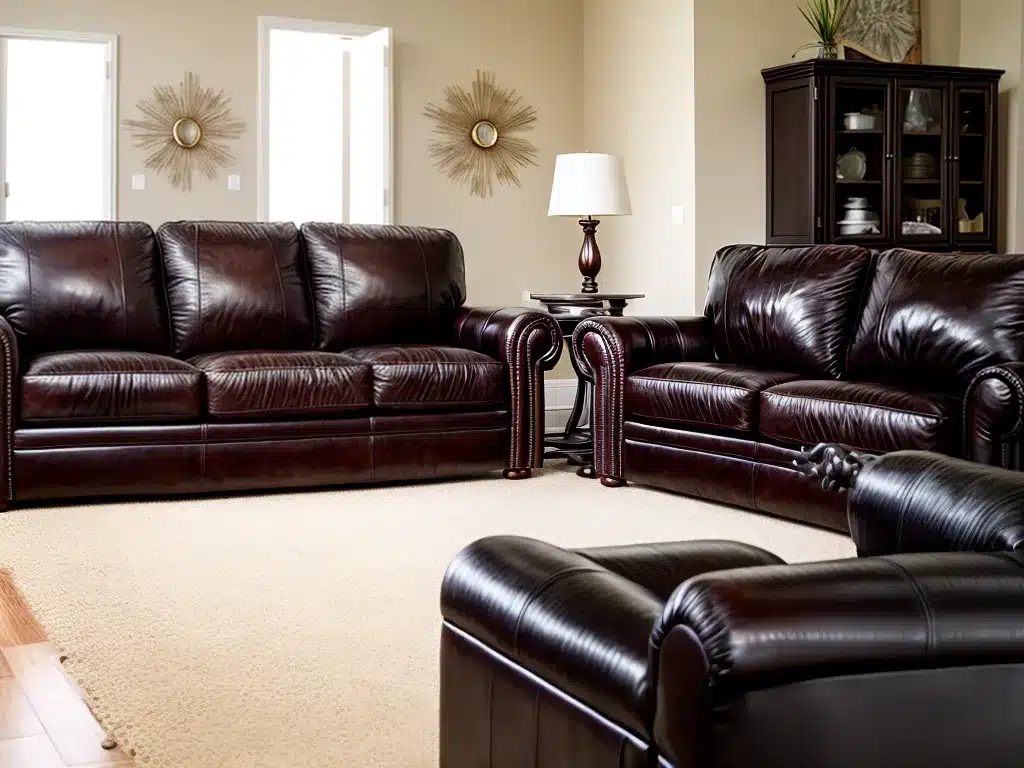 How to Clean Leather Furniture and Accessories