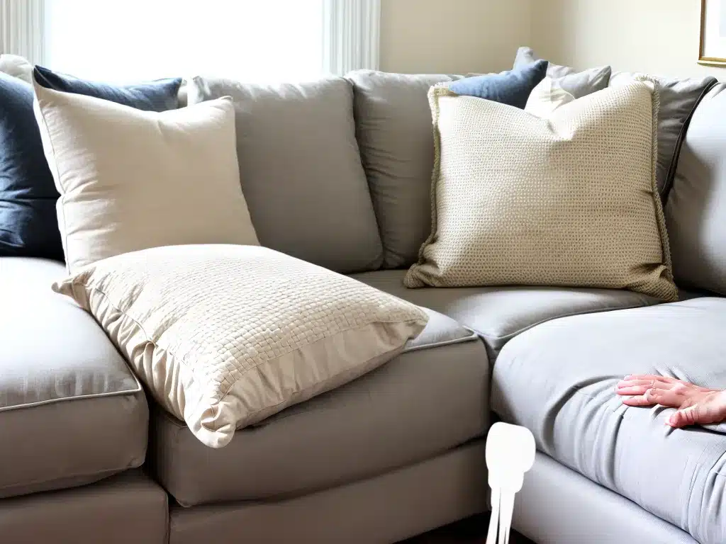 How to Clean Throw Pillows and Cushions