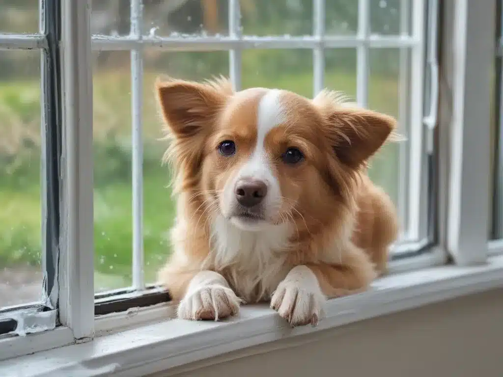 How to Clean Windows Pets Love Nosing Up Against