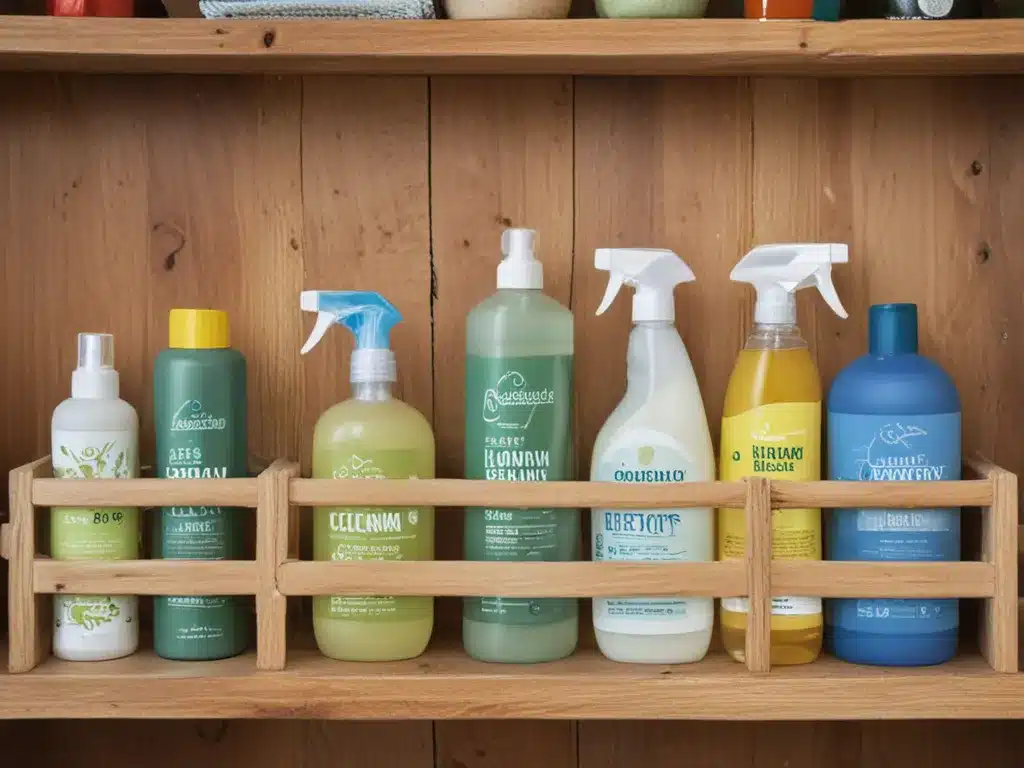 How to Keep a Sustainable Cleaning Kit Fully Stocked