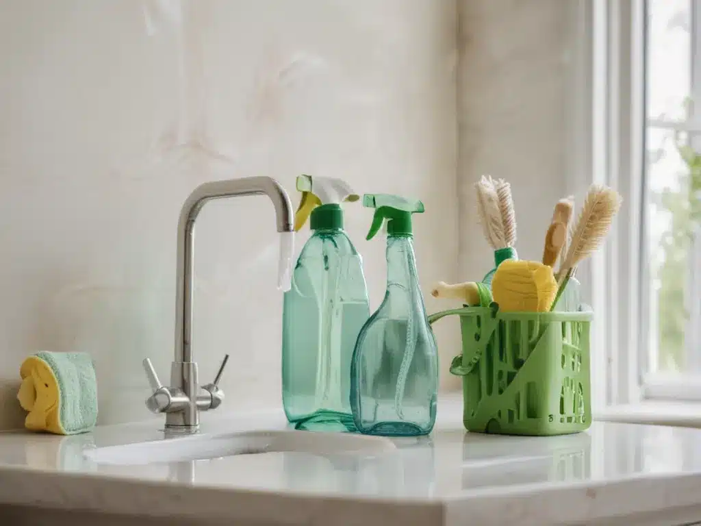 How to Live More Sustainably Through Cleaning