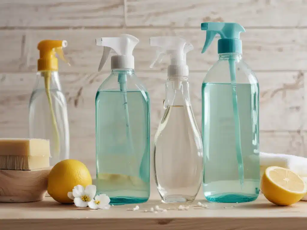 How to Make DIY Cleaning Products From What You Already Have