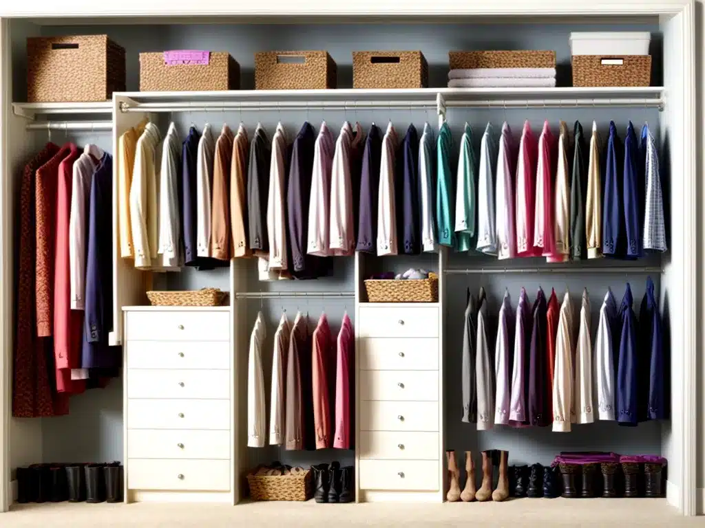 How to Organize Your Entry Closet