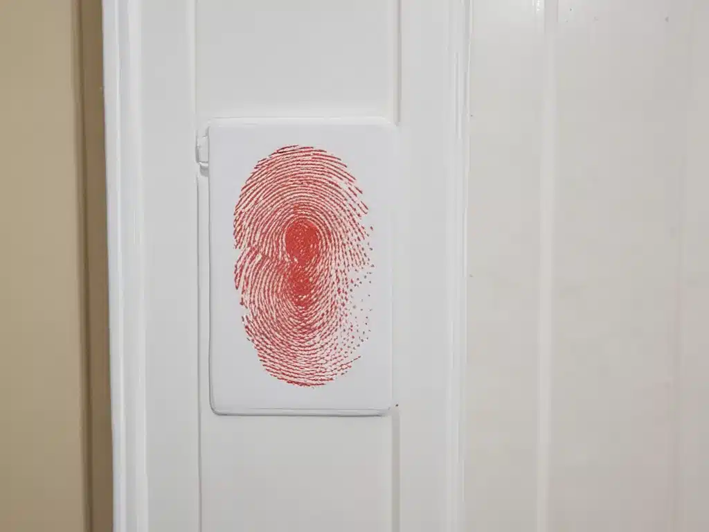 How to Remove Fingerprints from Doors and Walls