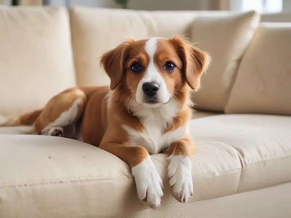 How to Remove Pet Stains from Upholstery and Fabrics