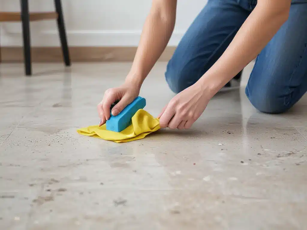 How to Remove Sticky Residue from Hard Surfaces