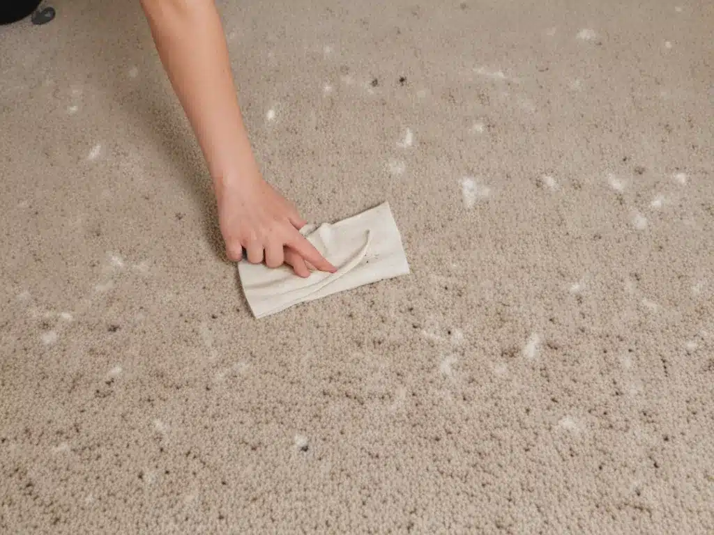 How to Remove Stubborn Stains From Carpet and Upholstery