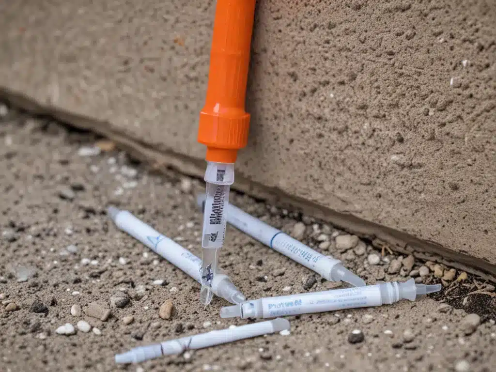 How to Remove Syringes and Needles Found on Your Property