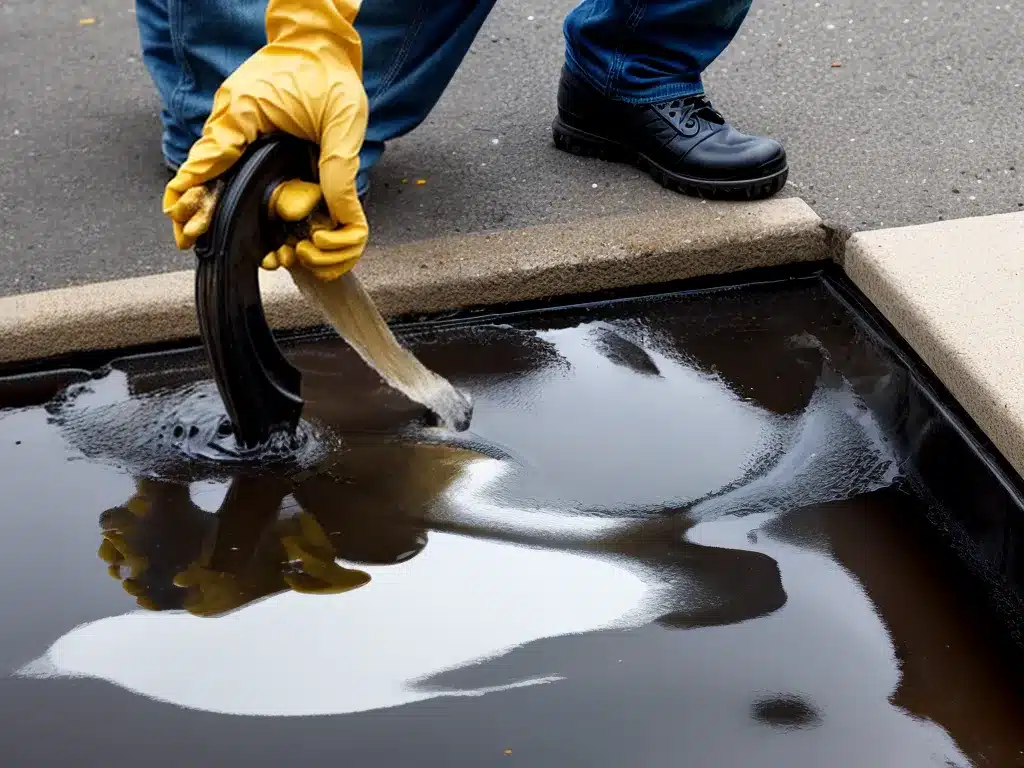 How to Safely Cleanup Chemical and Oil Spills