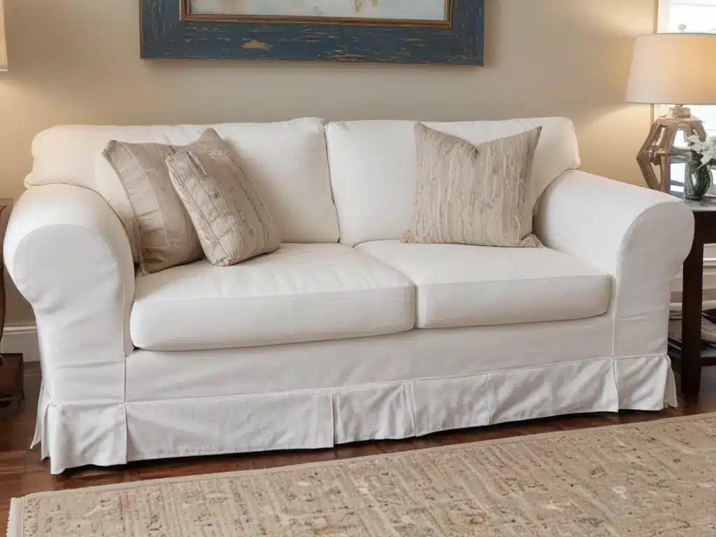 How to Wash Furniture Slipcovers