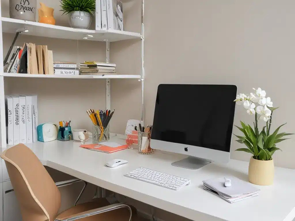 Increase Productivity with a Home Office Spring Clean
