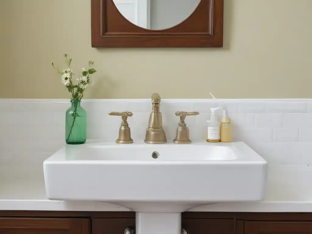 Keep Bathrooms Germ-Free With Vinegar Power