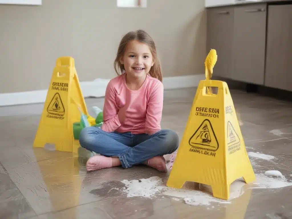 Keep Kids Safe While You Clean