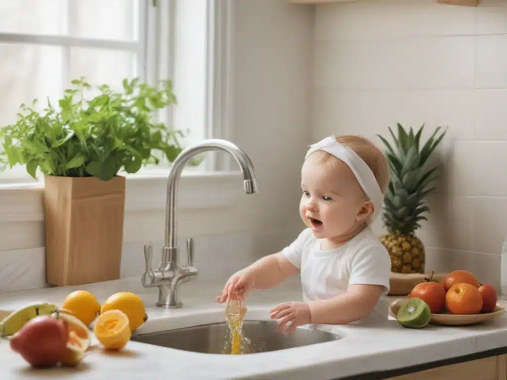 Keep Kitchens Sanitary for Baby with Natural Fruit and Herb Washes