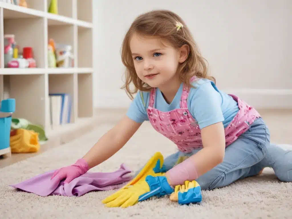Keep Little Ones Busy And Safe While You Tackle The Spring Cleaning