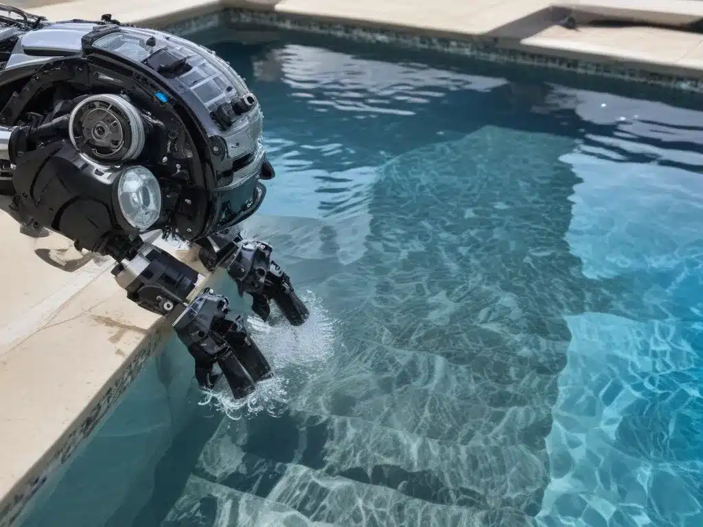 Keep Pool Water Crystal Clear with Robotic Cleaners