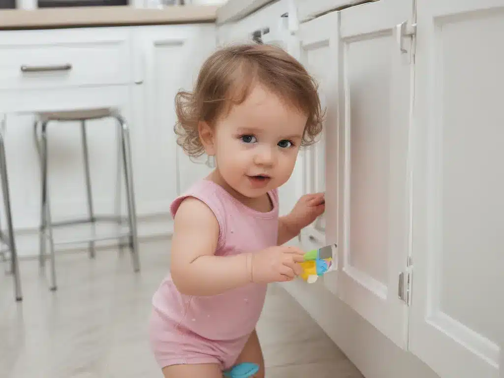 Keep Tiny Hands Safe While Cleaning With Our Favorite Childproofing Tips