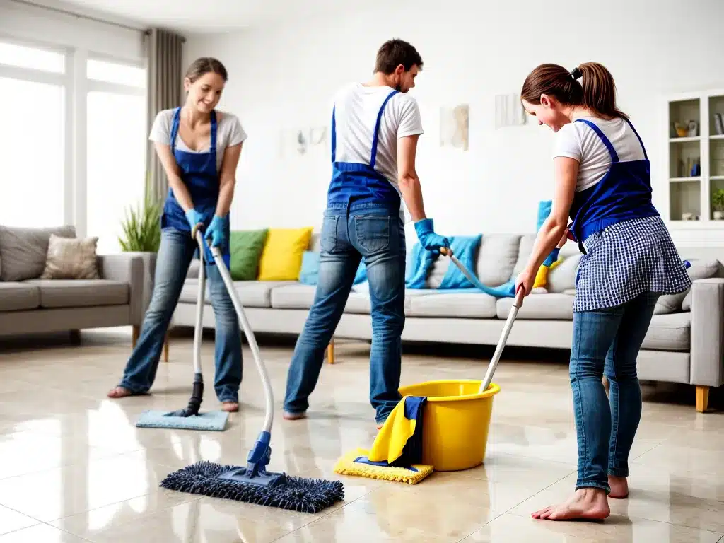 Keep Your Home Spotless: A Basic Cleaning Schedule to Follow