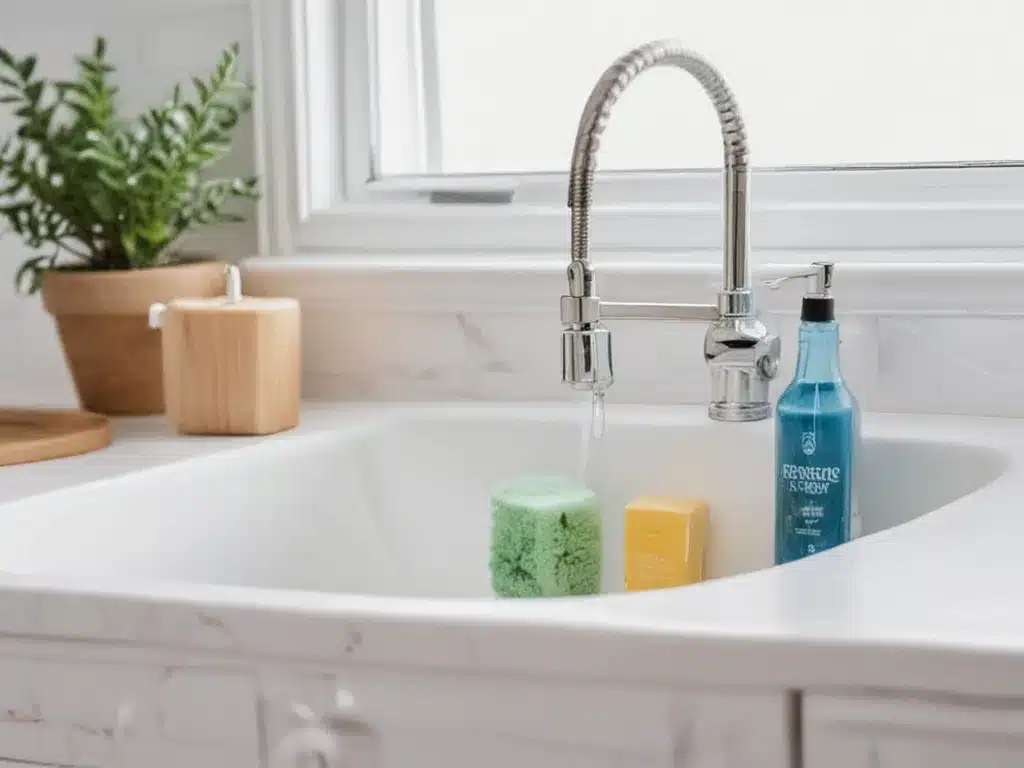 Keep Your Sink Looking Pristine with DIY Scrubs