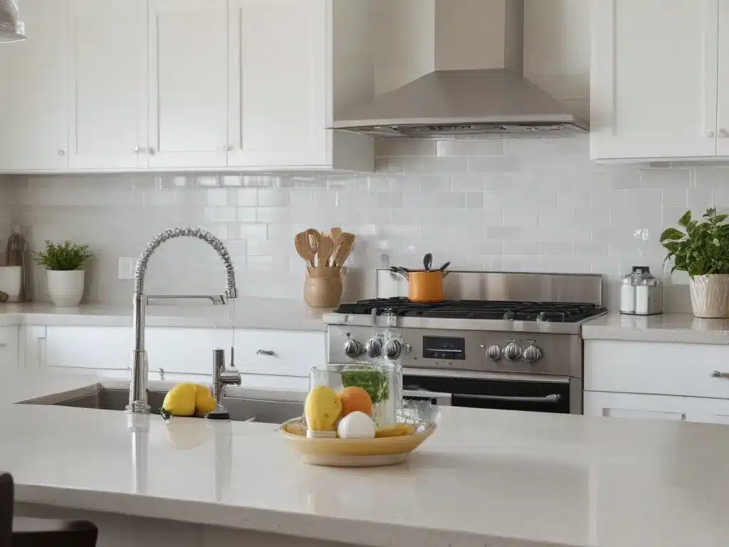 Keep your kitchen sparkling without chemical cleaners