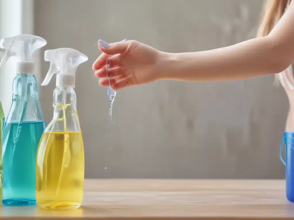 Kill Germs All Around Your Home With DIY Disinfecting Sprays