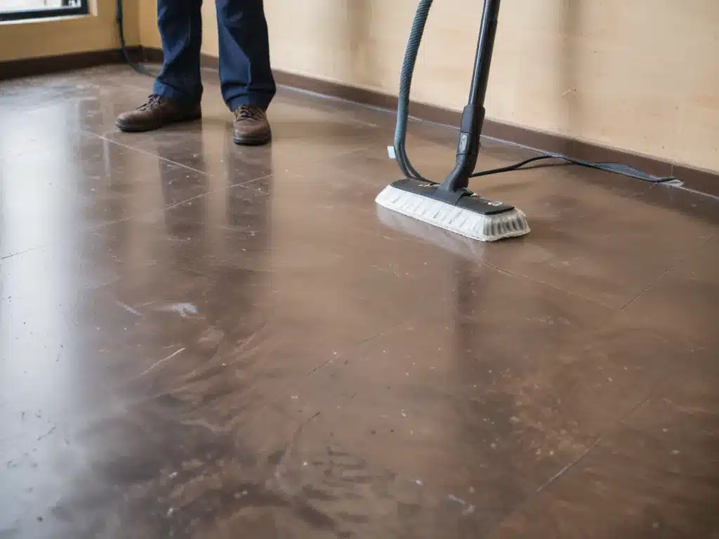 Leave Floors Gleaming With Steam Cleaning