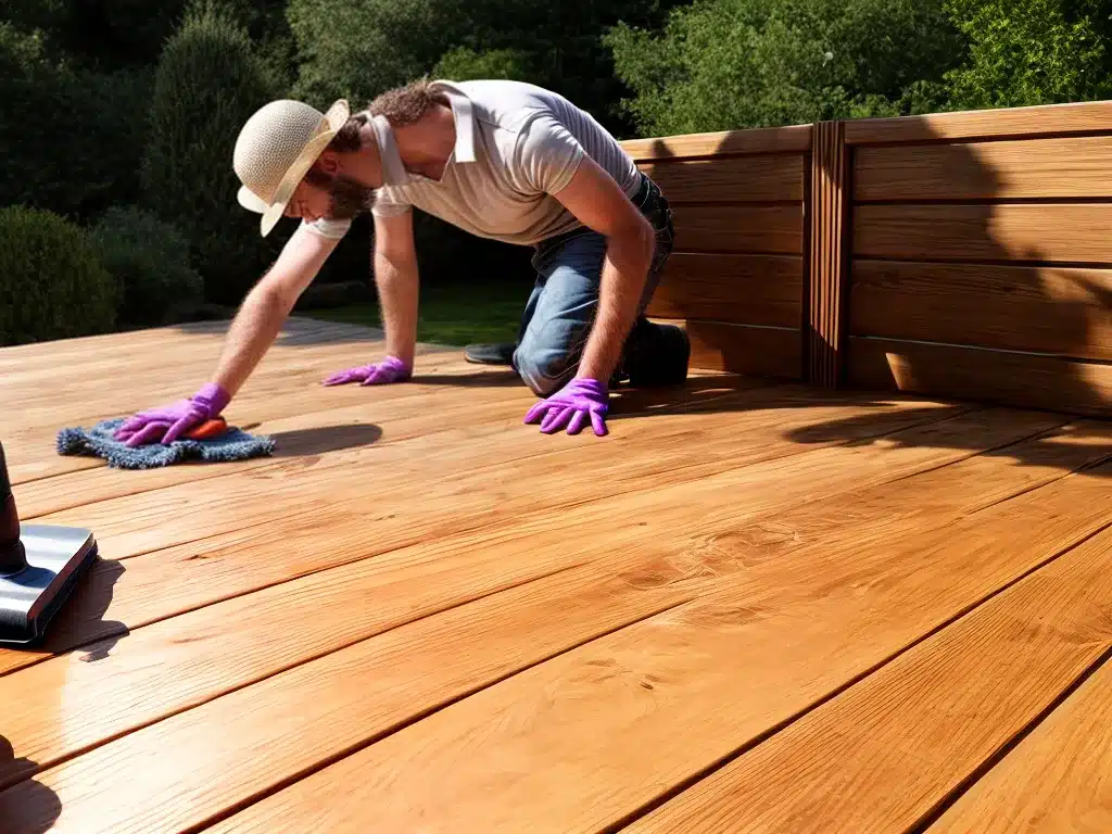 Leave No Stone Unturned: Cleaning Timber Decking