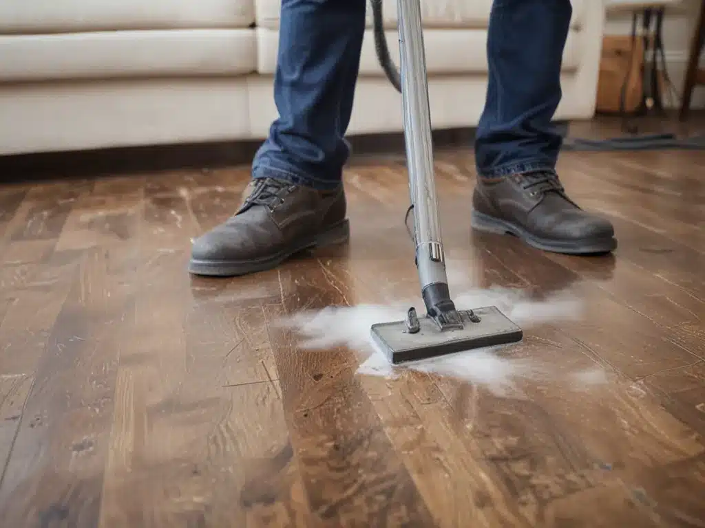 Leave Your Floors Gleaming with Steam Cleaning