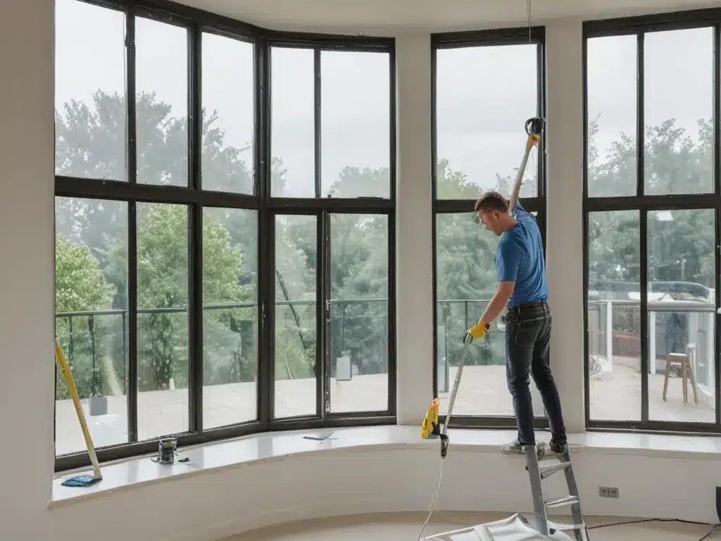 Make Light Work of Cleaning High Windows