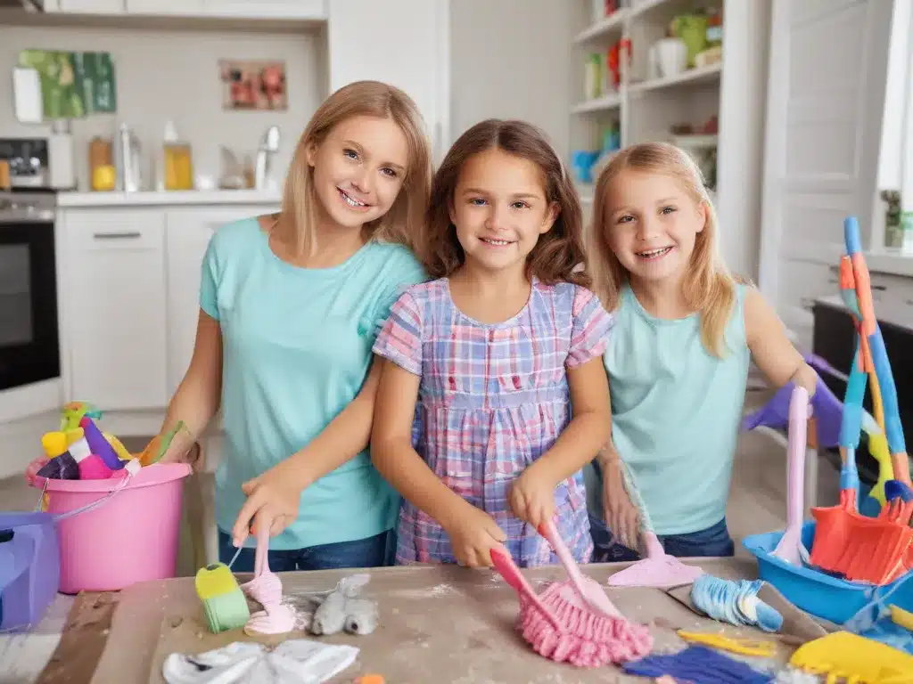 Make Spring Cleaning Fun for the Whole Family