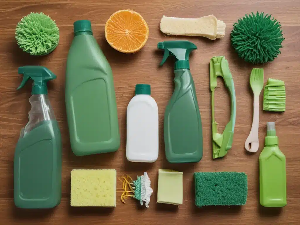 Make Your Own Green Cleaning Supplies