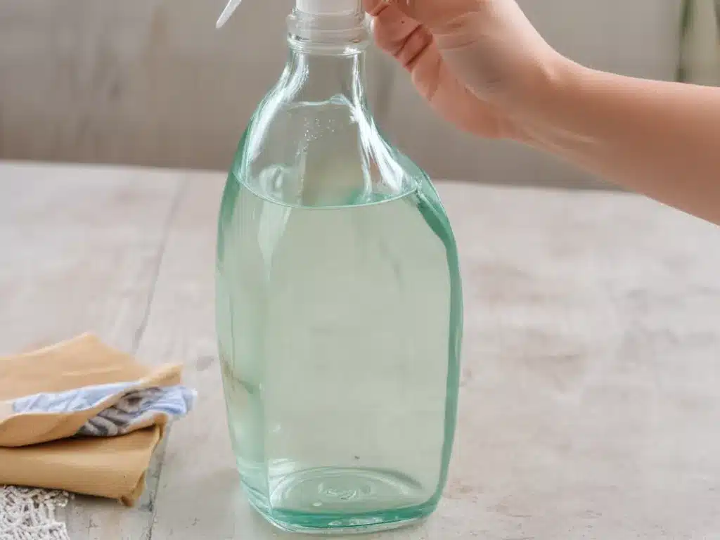 Make Your Own Natural Glass Cleaner in 5 Minutes