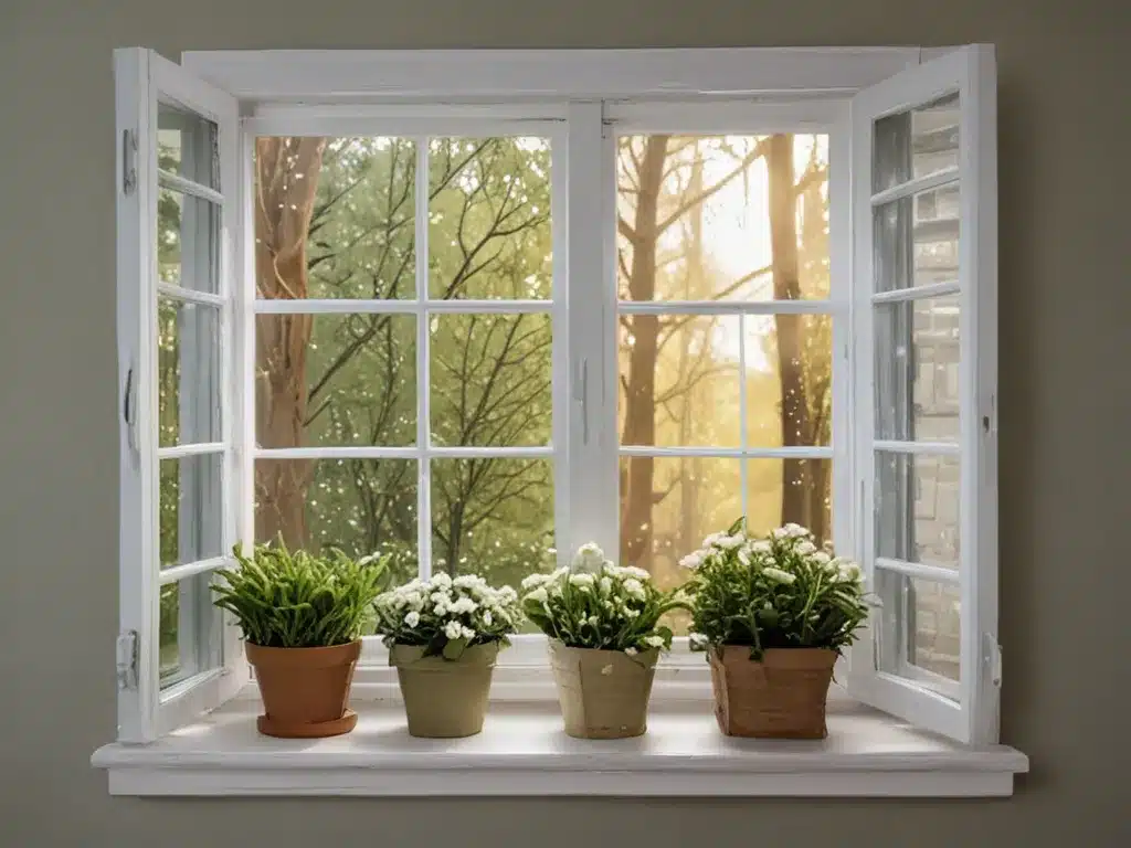 Make Your Windows Twinkle and Shine This Spring