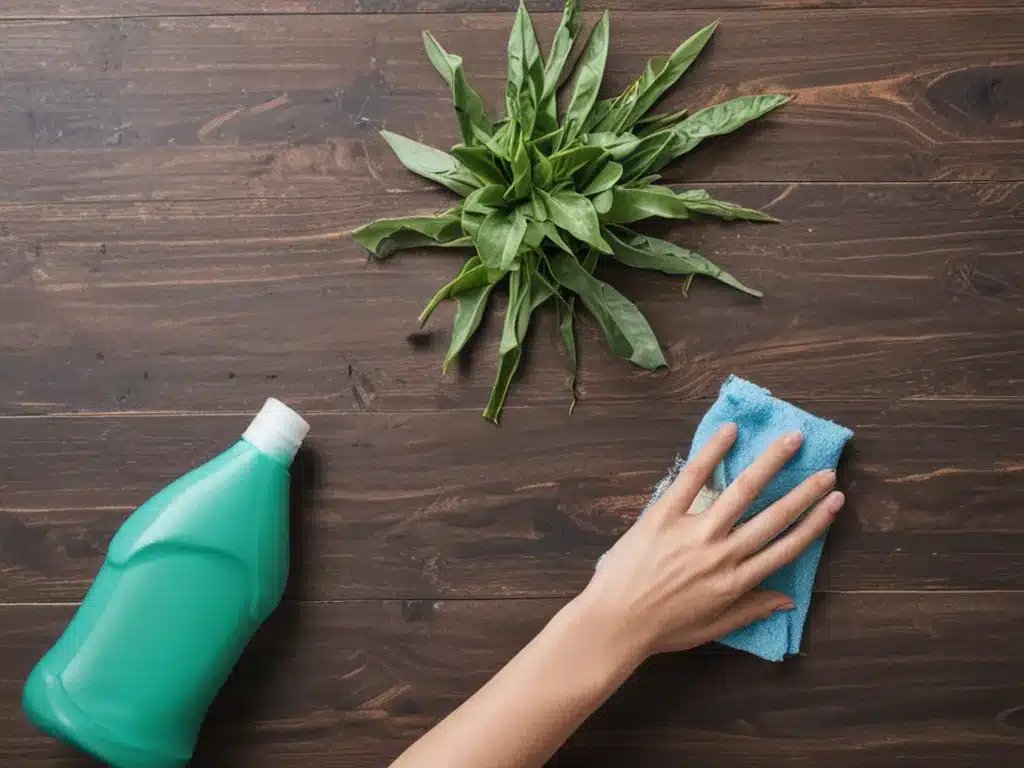 Making the Switch to Eco-Friendly Cleaning Habits