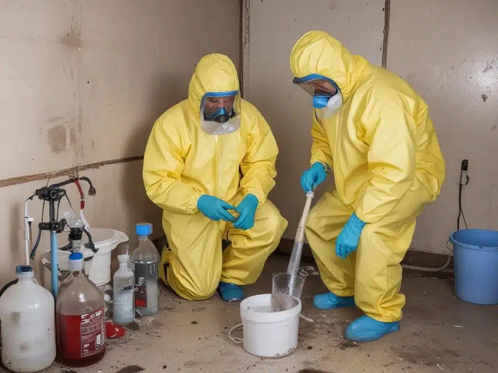 Meth Lab Chemical Removal Procedures