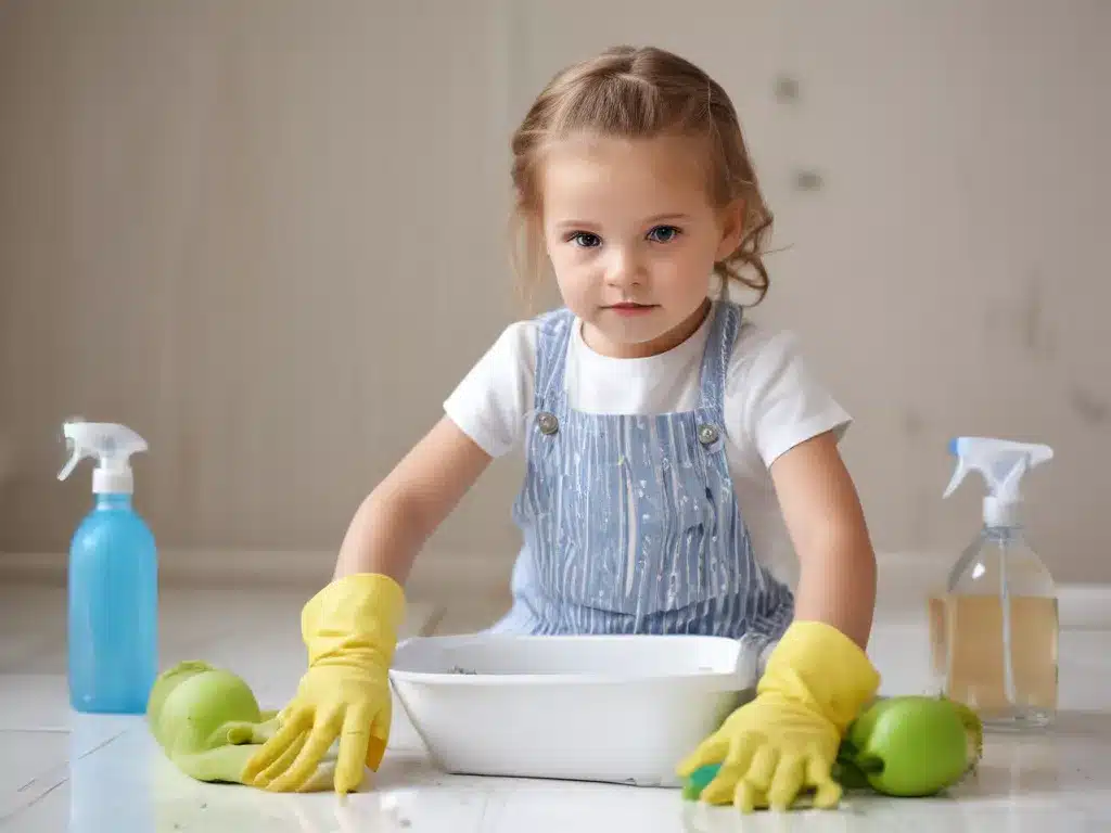 Natural Cleaning For Your Childs Health And Safety