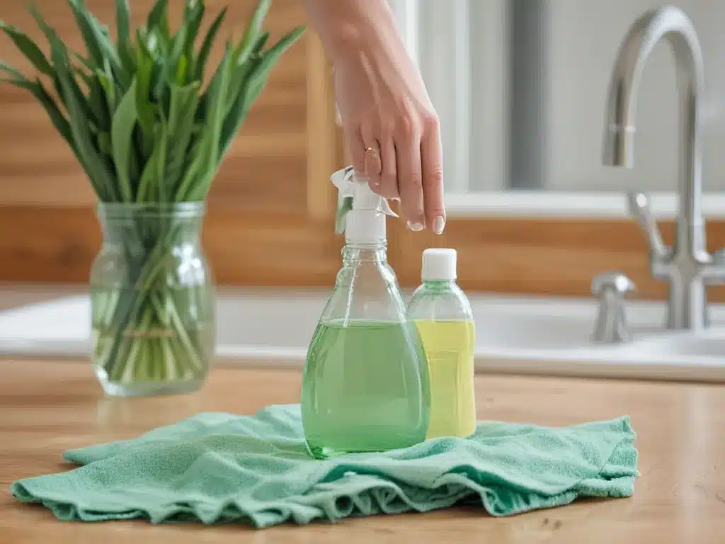 Natural Cleaning and Disinfecting for a Green Spring Clean