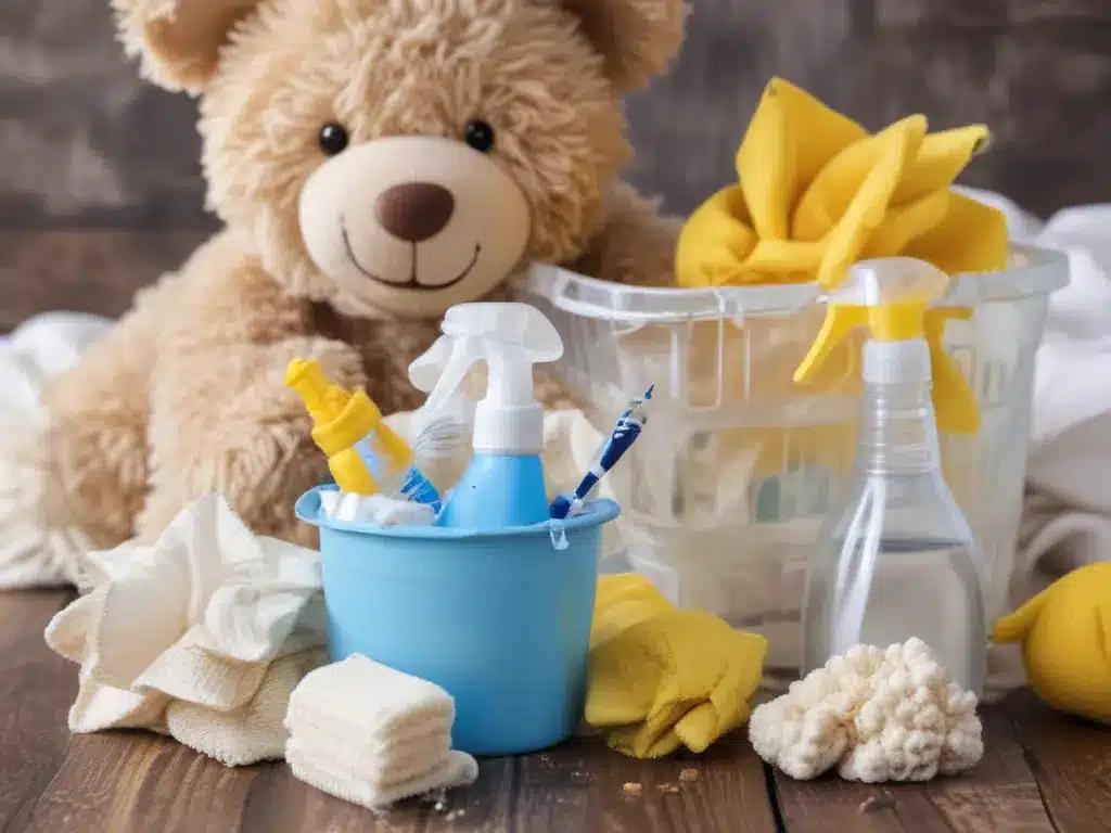 Natural Homemade Solutions for Cleaning and Disinfecting Toys