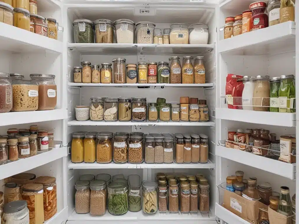 Organize the Fridge and Pantry for a Clutter-Free Kitchen