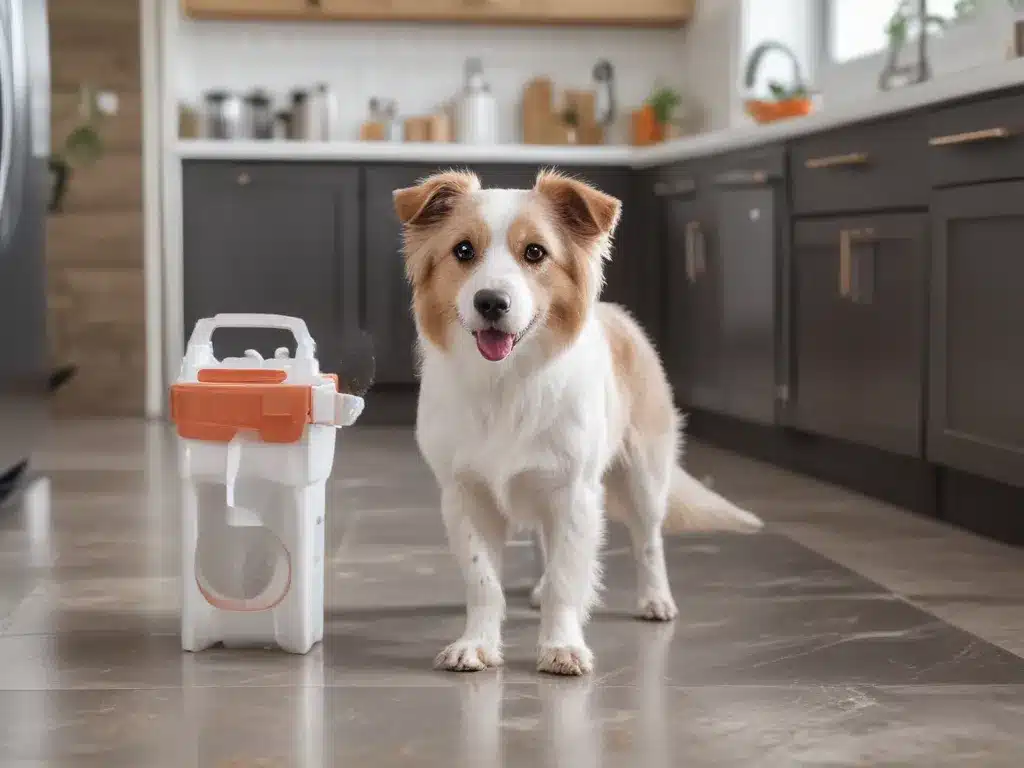 Pet-Safe Disinfecting Of Kitchen Surfaces