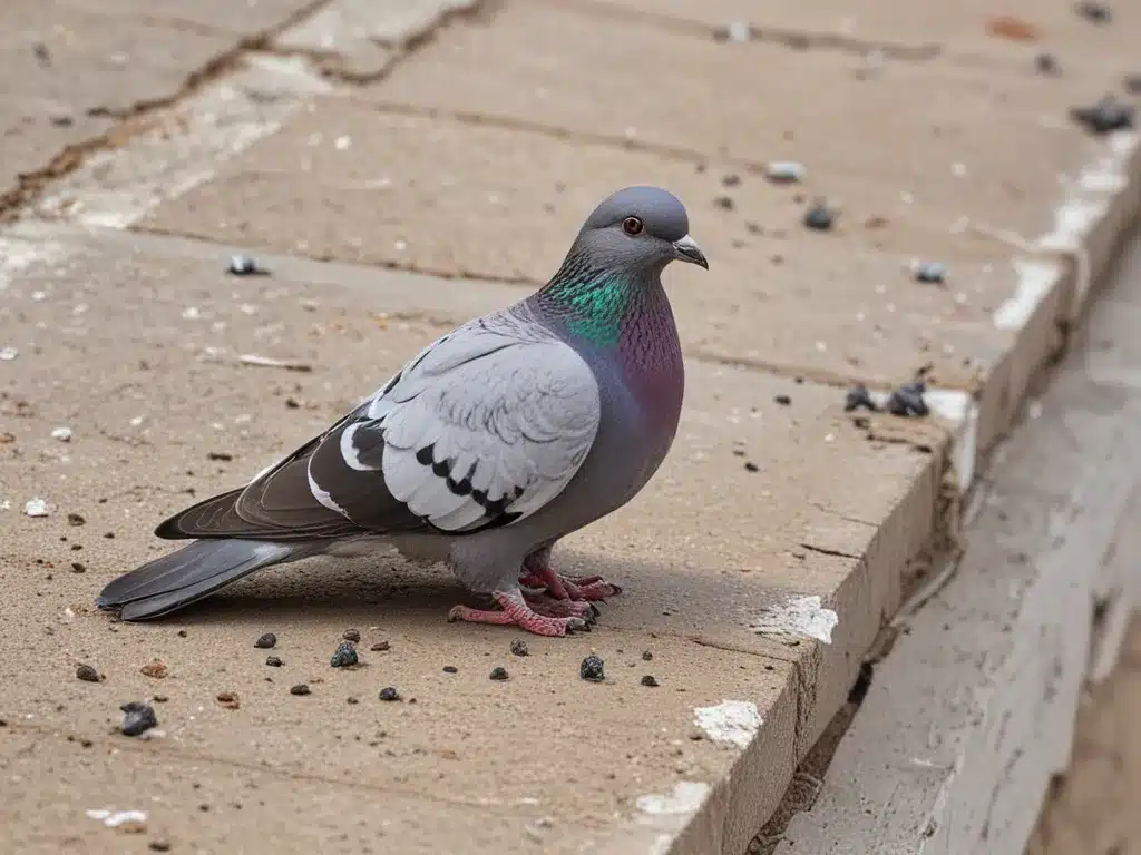 Pigeon Droppings: Health Risks and Removal Tips