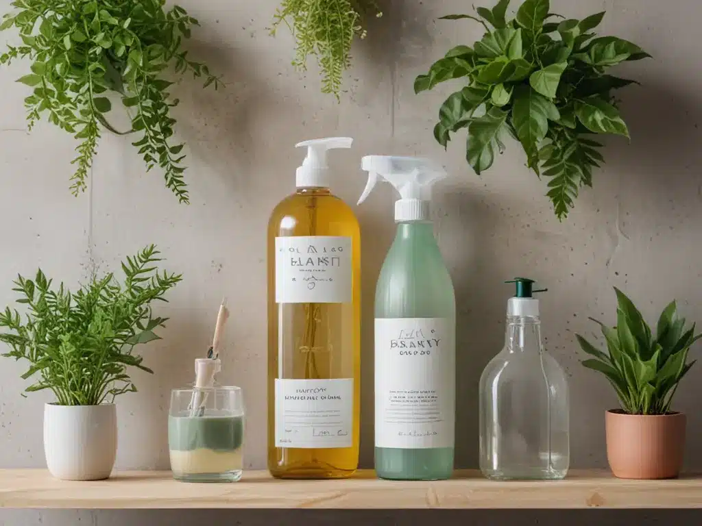 Plant Power: Make Your Own Botanical Cleaners