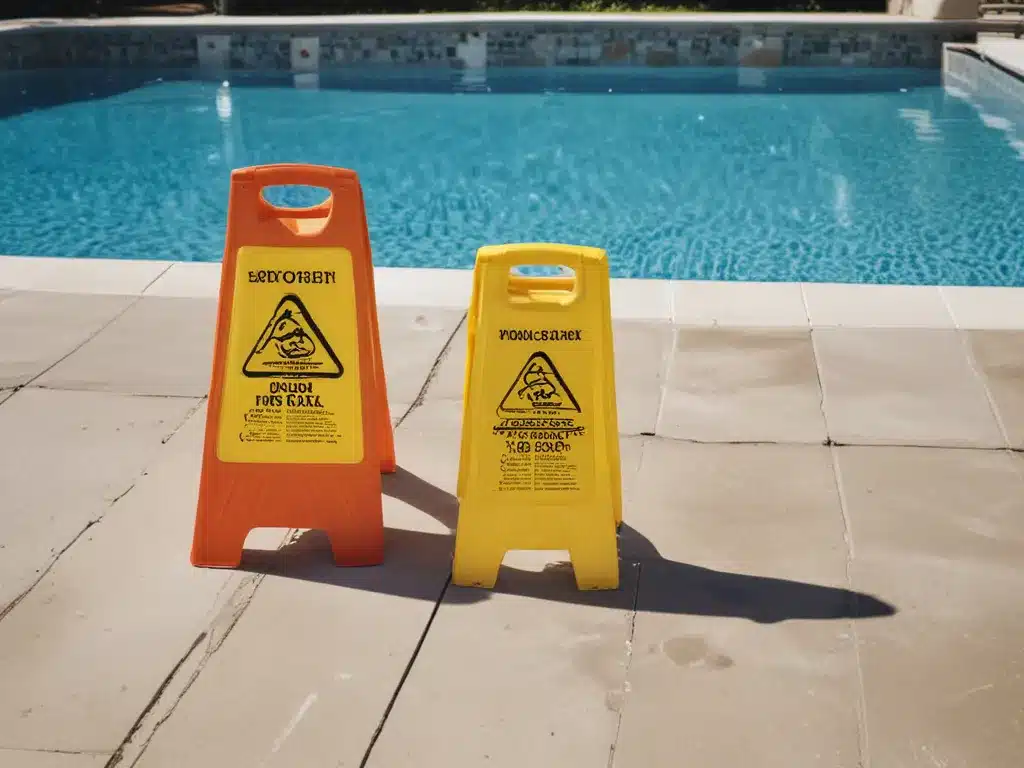 Pool Chemical Safety and Cleaning