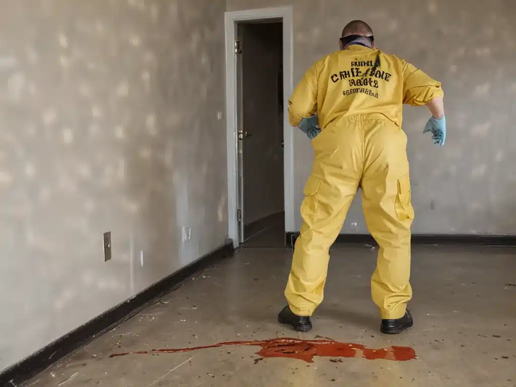 Prepare to Re-Enter After Crime Scene Cleanup